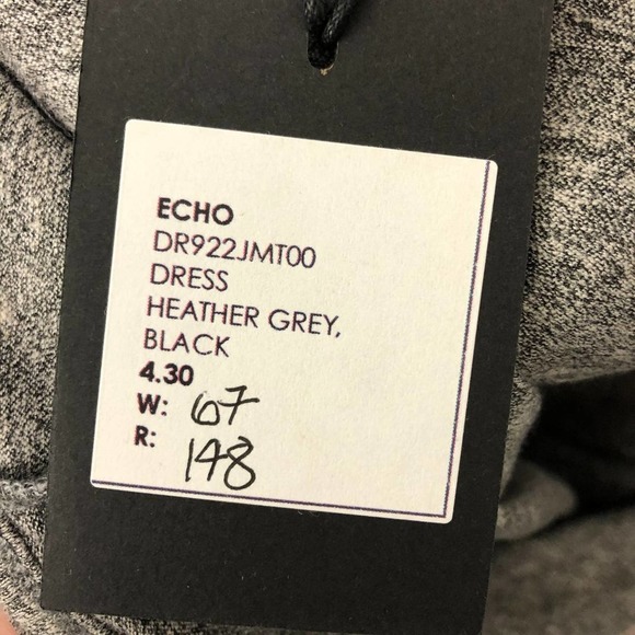 NWT n:Philanthropy Echo Grey Mini Dress Small - Picture 6 of 12